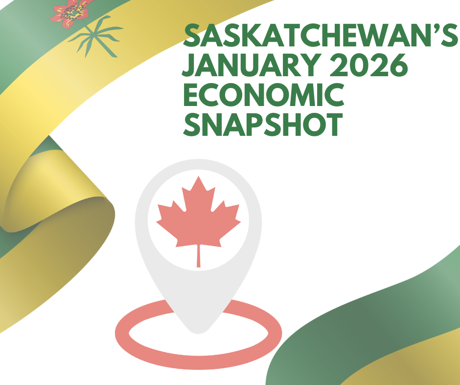 🌾 Saskatchewan’s January 2026 Economic Snapshot — and How It Compares to Canada as a Whole